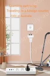 Australia Master switch 3 jacks Full length 1.8m