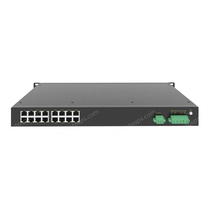 16 Ports 10/100M T(x) Rack-mount Unmanaged Industrial Ethernet Switch