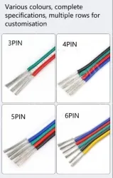 LED light connecting cable 20AWG*10 and (21/0.178TS)
