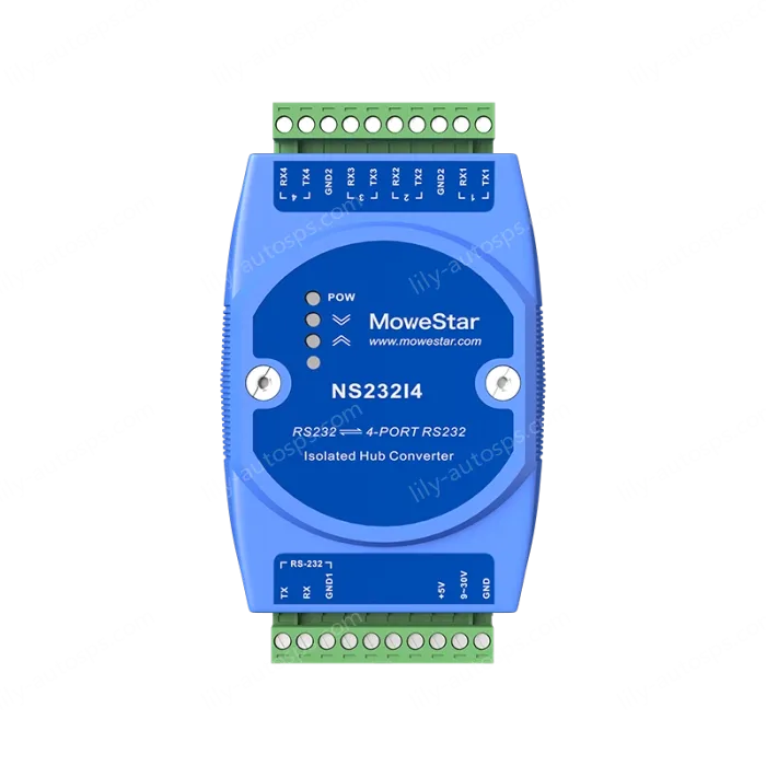 4xRS232 Isolated HUB Converter
