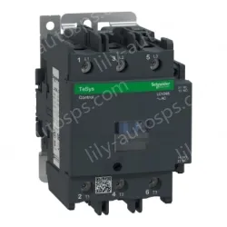 LC1D95M7C TeSys Deca Contactor, 3 Pole (3NO), AC-3/AC-3e, <=440V, 95A, 220VAC, Screw Terminal