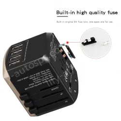 4USB travel adapter KRUSB-WLG3305B