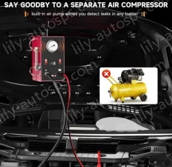 ANCEL S300 Automotive Smoke Leakage Instrument 12V Smoke Generator EVAP Pipeline Leakage Location Analyzer