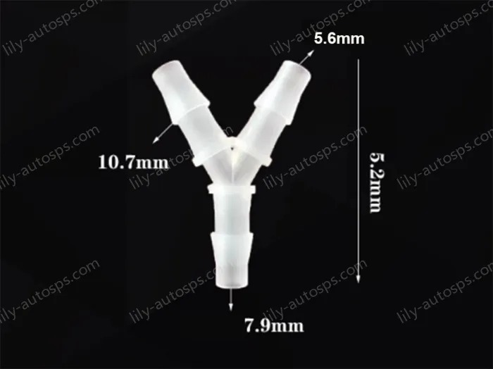7.9mmY-shaped tee