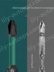 10Pcs single head, slotted 6mm, total length, 50mm-05466