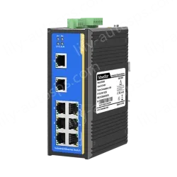 8 Ports 10/100M T(x) Din-Rail Managed Industrial Ethernet Switch