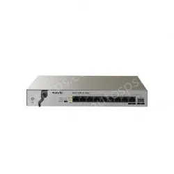 10-port Gigabit photoelectric uplink PoE power supply switch
