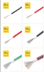 Transformer Cable 22AWG Blue