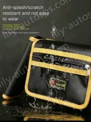 Double belt bag + built-in belt