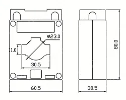 Current transformer YDBH0.66-40I-A-200/5A closed transformer