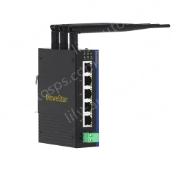 5 Ports Din-Rail Industrial WIFI dual band Wireless Router