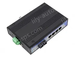 UOTEK 4 10/100/1000Base-T Ethernet ports and 1 &nbsp;1000Base- X optical port Network Fiber Optic Transceiver