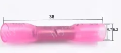 BHT1.25red-Heat Shrink Terminals