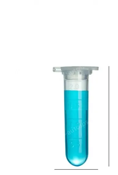 2 ml centrifuge tubes (round bottom with lid buckle) 500 pcs
