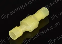 FDFN5.5-250（Yellow male and female)Fully insulated terminal with cold crimp termination