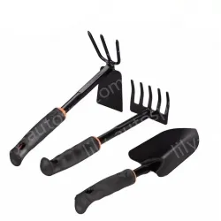 Soil shovel + five-tooth rake + dual-purpose nail rake hoe