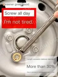 6 Pieces of Dual-purpose Ratchet (8-17)