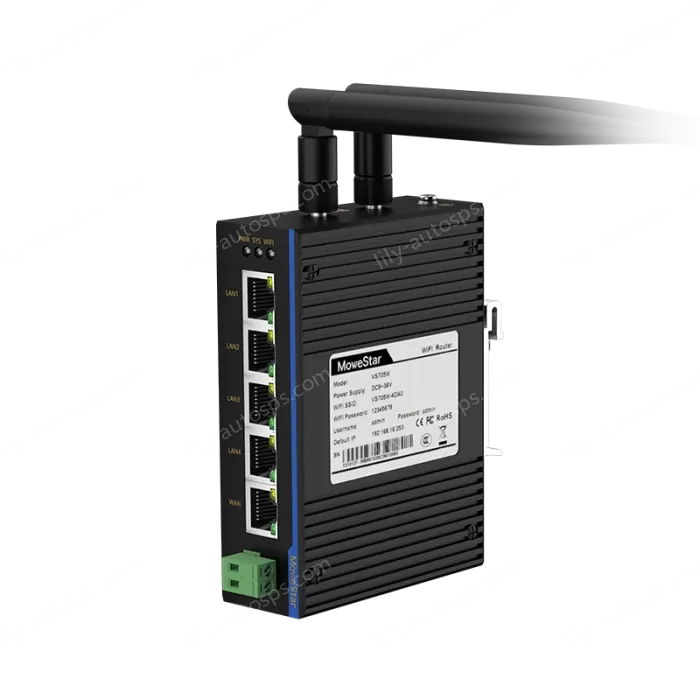 5 Ports Din-Rail Industrial WIFI Wireless Router