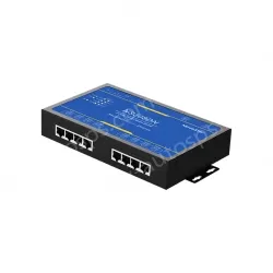 Industrial-grade Modbus gateway 8-port wall-mounted serial server