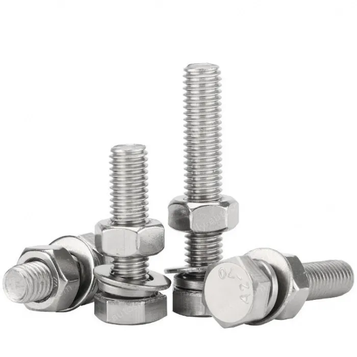 Hexagon socket and nuts set M4x50