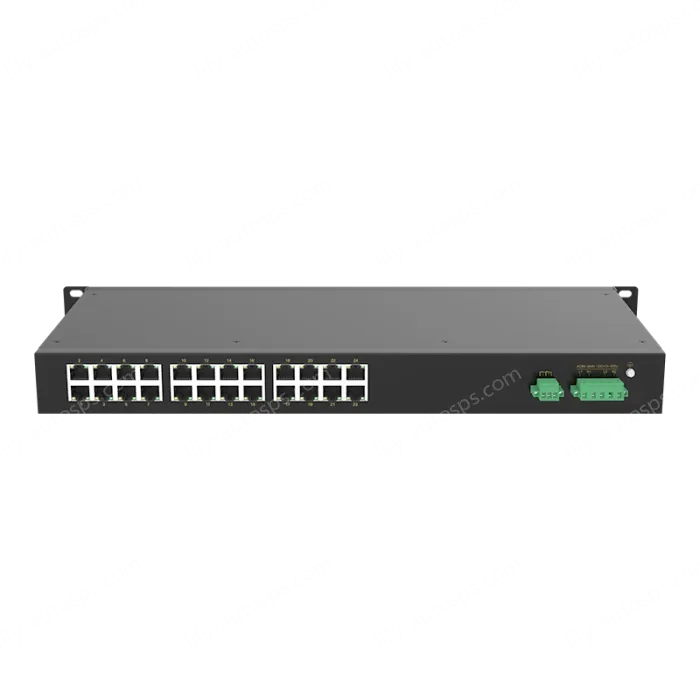 24 Ports 10/100M T(x) Rack-mount Unmanaged Industrial Ethernet Switch