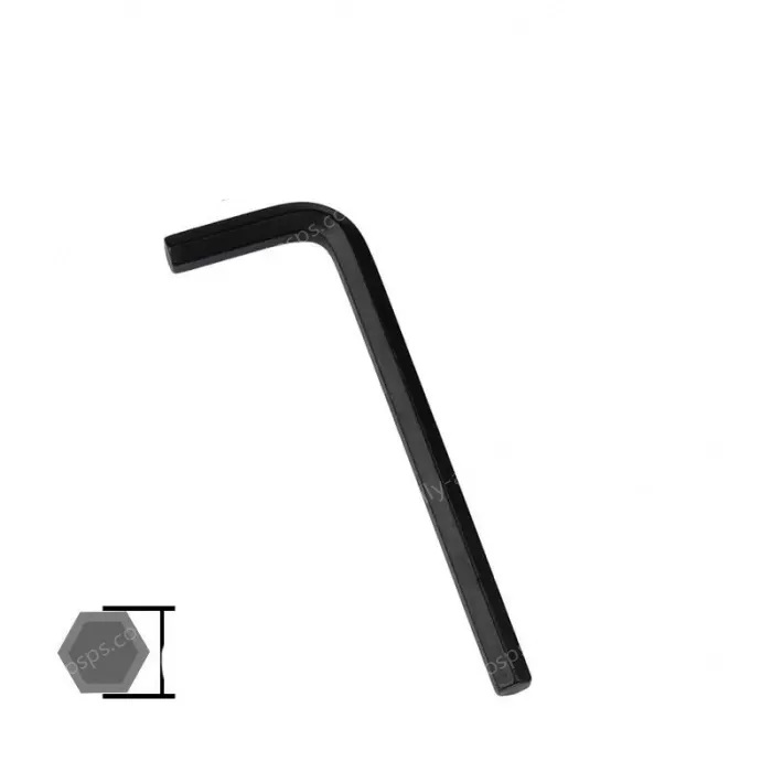 Blackened 0.7mm 10pcs flat head