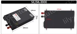 High-power switching power supply 3000W 12V