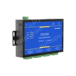 4 Ports RS485/422 Serial to 100M Ethernet Opto-isolated Server