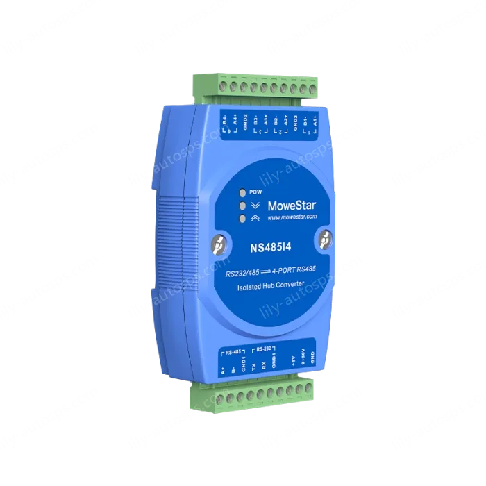 1 Port RS232/485 To 4 Ports RS485 Passive Isolated HUB