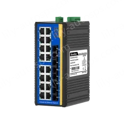 4 Ports 100M F(x) + 16 Ports 10/100M T(x) Din-Rail Unmanaged Industrial Ethernet Switch