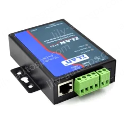 Serial server type optical fiber to serial port