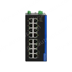 16 Ports 10/100M T(x) Din-Rail Unmanaged Industrial Ethernet Switch