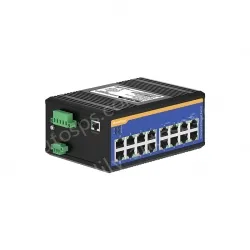 [100 Gigabit 16 Port] ring network management industrial switch