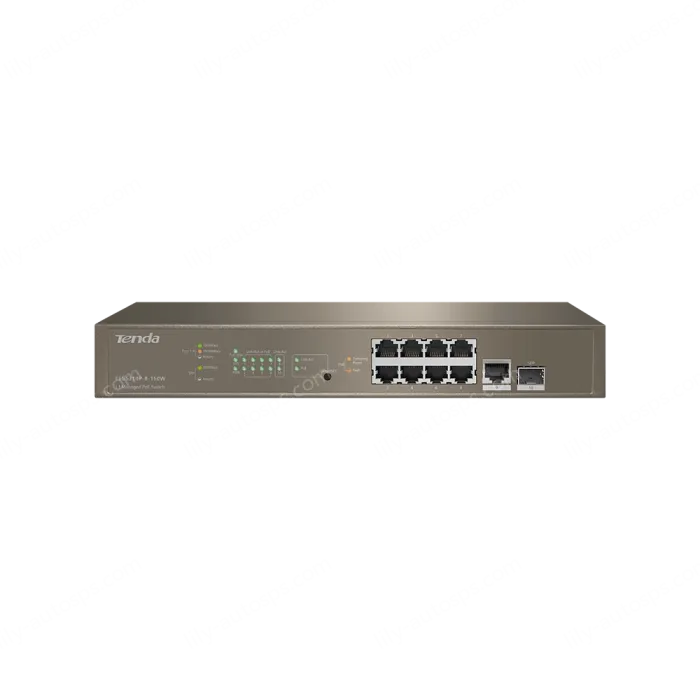 L3 Managed PoE Switch 9 Base-T Ethernet ports,1 SFP ports