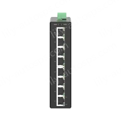 8 Ports Gigabit T(x) Din-Rail Unmanaged Industrial Ethernet Switch