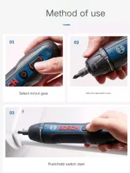 Bosch GO 2 + 8 impact-resistant bit set