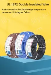 Transformer Cable 10AWG Red