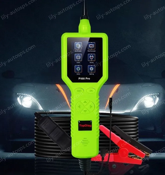 P100 Pro yellow Automotive Fault Diagnosis Instrument 9-30V Current and Voltage Short Circuit Repair Probe Tester