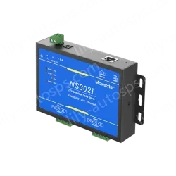 2 Ports RS485/422 Serial to 100M Ethernet Opto-isolated Server