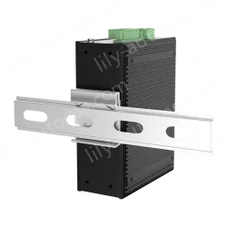 [100 Gigabit 4 Optical 4 Electrical] Ring Network Management Industrial Switch