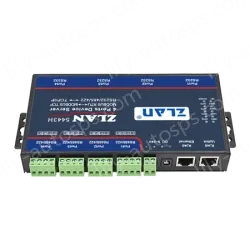 4 RS232 serial ports and 4 RS422/485 serial ports Serial Device Server