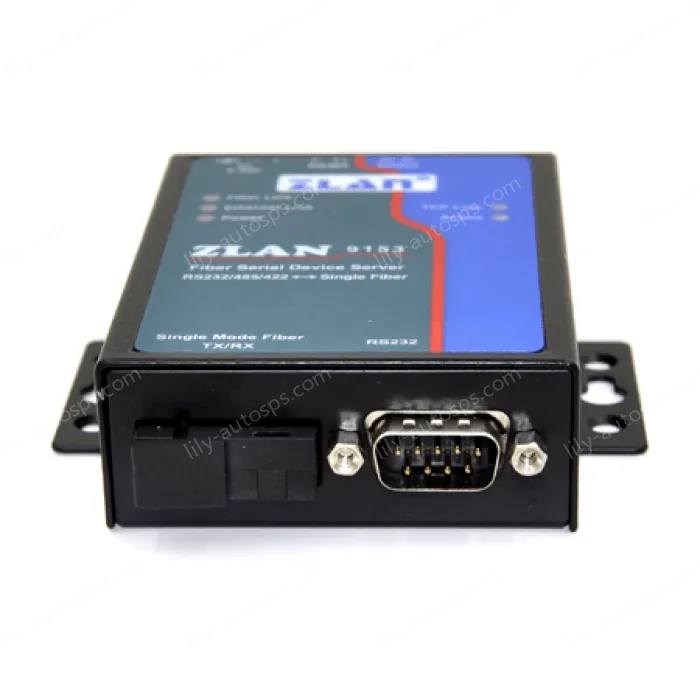 Serial server type optical fiber to serial port