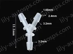4.5mmY-shaped tee