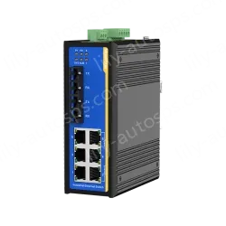 8 Ports 10/100M Din-Rail Managed Industrial Ethernet Switch