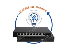 10-Port gigabit PoE switch
