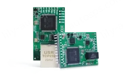 Dual-serial/triple-serial Ethernet module