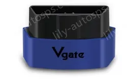 Black Blue ELM327 Car Fault Detector VgateICAR2OBD2 supports Android IOS system WIFi