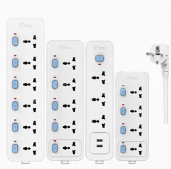 European standard main switch 3 socket