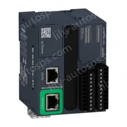 TM221ME16T controller M221 16 IO transistor PNP Ethernet