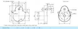 Gear-box motors